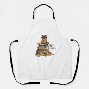 Booked For Halloween Cat Lover Classic T-Shirt Apron