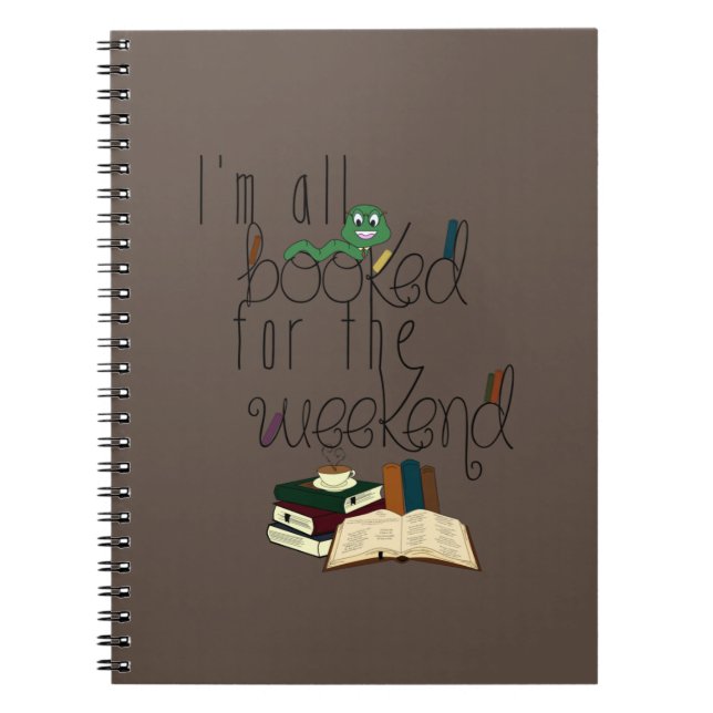 Booked Weekend Notebook (Front)