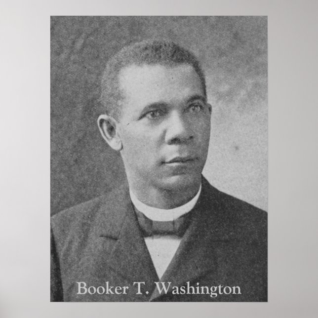 Booker T. Washington African-American Educator Poster (Front)