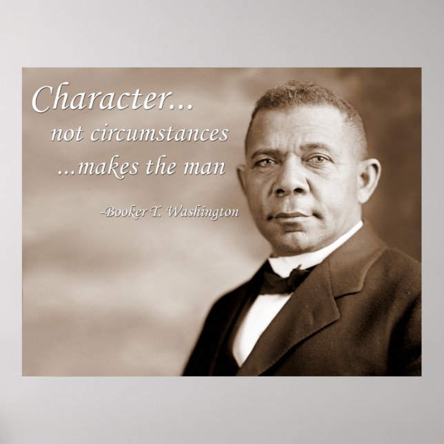Booker T. Washington Poster (Front)