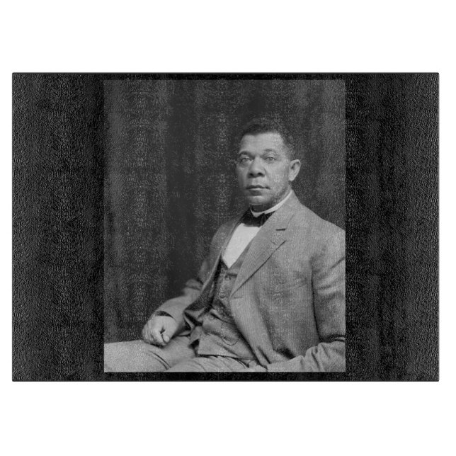 Booker Taliaferro Washington: Black Educator Cutting Board (Front)