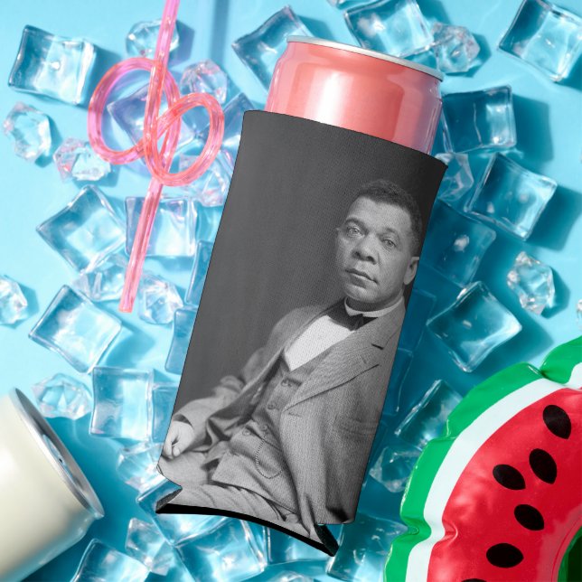 Booker Taliaferro Washington: Black Educator Seltzer Can Cooler (In Situ Summer)