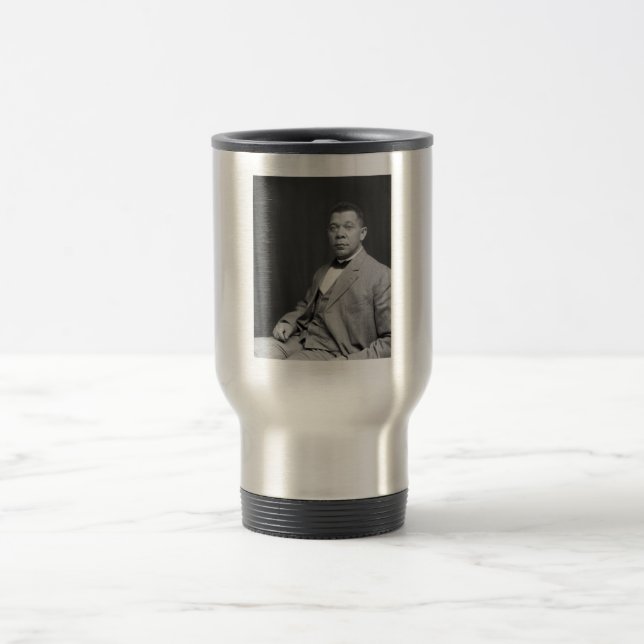 Booker Taliaferro Washington: Black Educator Travel Mug (Center)