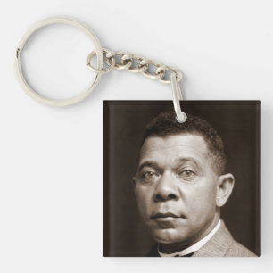 Booker Washington: African American Educator Key Ring