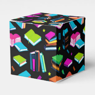 Booking It Colourful Cube Favour Box