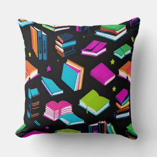 Booking It Colourful Cushion