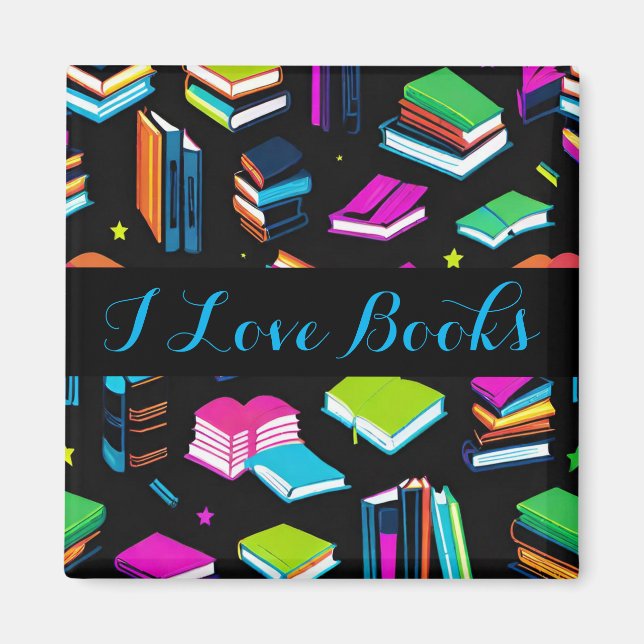 Booking It Colourful Magnet (Front)