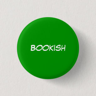 Bookish 3 Cm Round Badge