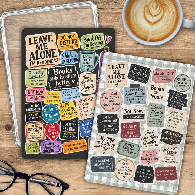 Bookish Attitude Kindle Double Sided Insert Card (Creator Uploaded)