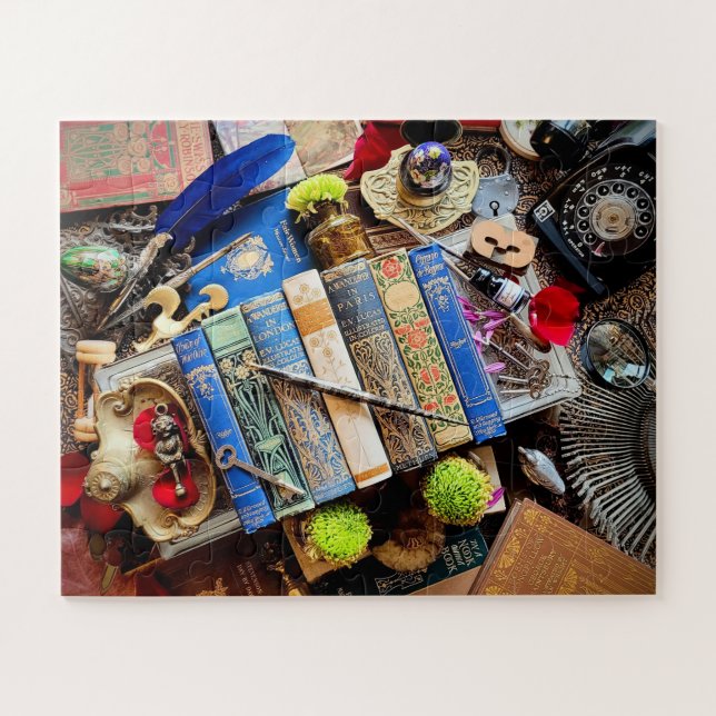 Bookish Beauty Jigsaw Puzzle (Horizontal)