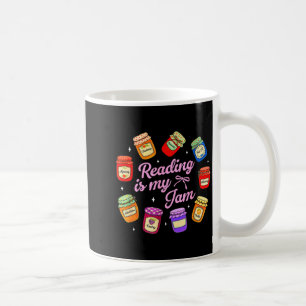 Bookish book lover librarian reader reading is jam coffee mug