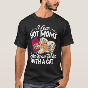 Bookish Cat Reader Books And Cats T-Shirt
