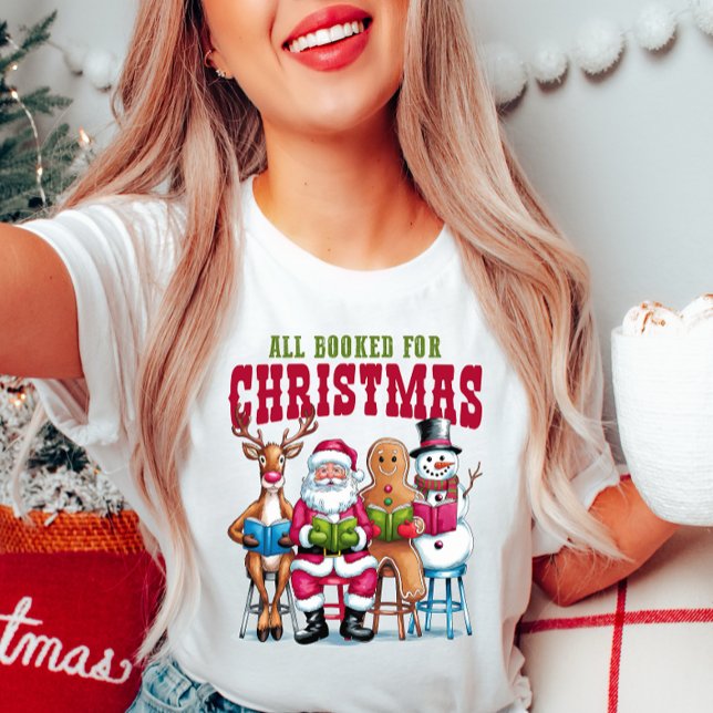  Bookish Christmas Book Club Shirt (Creator Uploaded)