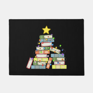 Bookish Christmas Tree I Doormat