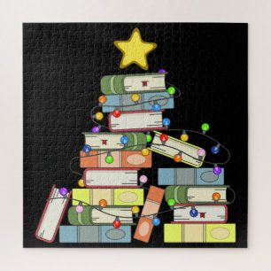 Bookish Christmas Tree I Jigsaw Puzzle