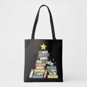 Bookish Christmas Tree I Tote Bag
