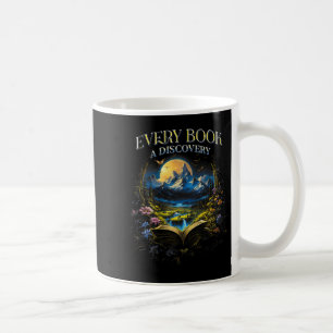 Bookish Every Book, A Discovery Quote Reading Book Coffee Mug