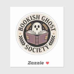 Bookish Ghost Society - Cosy Spooky Badge