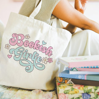 Bookish Girlie Tote Bag