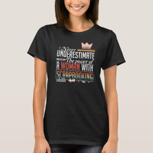 Bookish Person Book Scrapbooker Scrapbooking Fami T-Shirt