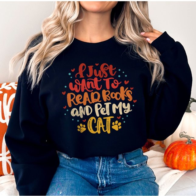 Bookish, Reading, Librarian, Book Lover Gift Sweatshirt (Creator Uploaded)