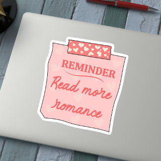 Bookish Reminder - Read More Romance