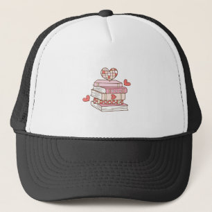 Bookish vibes trucker hat