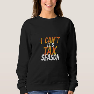 Bookkeeper Accountant Tax Pun Sweatshirt