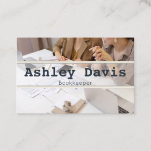 Bookkeeper business cards