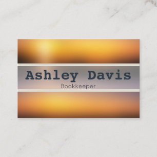 Bookkeeper business cards