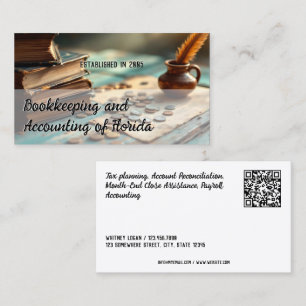Bookkeeper QR Business Card