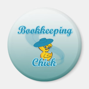 Bookkeeping Chick #3 Magnet