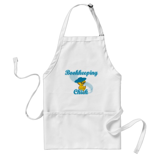 Bookkeeping Chick #3 Standard Apron (Front)