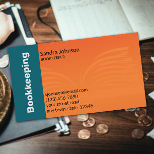 Bookkeeping Services Business Card
