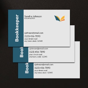 Bookkeeping Services Business Card