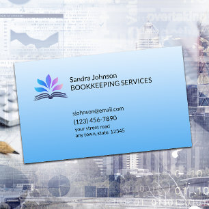 Bookkeeping Services Business Card