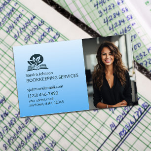 Bookkeeping Services Business Card