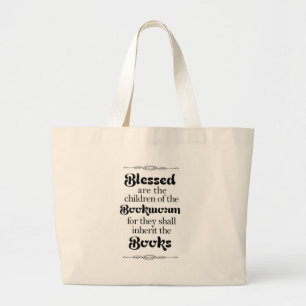 Booklover gifts large tote bag