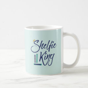 Booklover Shelfie King Coffee Mug