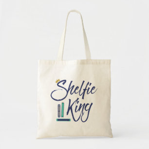 Booklover Shelfie King Tote Bag