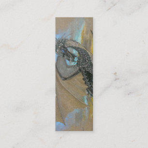 BOOKMARK - Black Dragon Mini Business Card