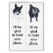 Bookmark Dog Lovers Pug Border Collie Cards