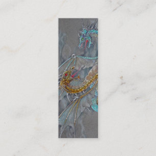 BOOKMARK - Dragons Mini Business Card