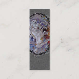 BOOKMARK - Unicorns Mini Business Card
