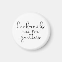 Bookmarks are for quitters