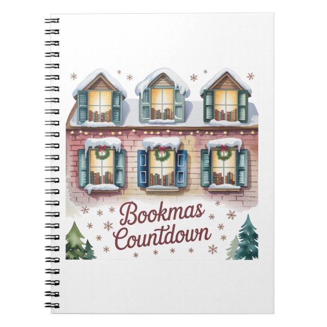 Bookmas Countdown • 25 Day Reading Books Advent (Front)