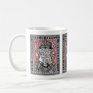 Bookplate Queen Victoria at Windsor Castle Coffee Mug