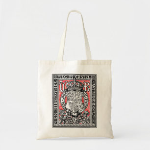 Bookplate Queen Victoria at Windsor Castle Tote Bag