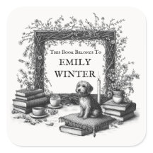 Bookplate Sticker