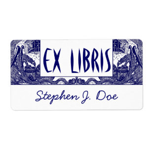 Bookplates Dragons in Dungeon Bookend EX LIBRIS
